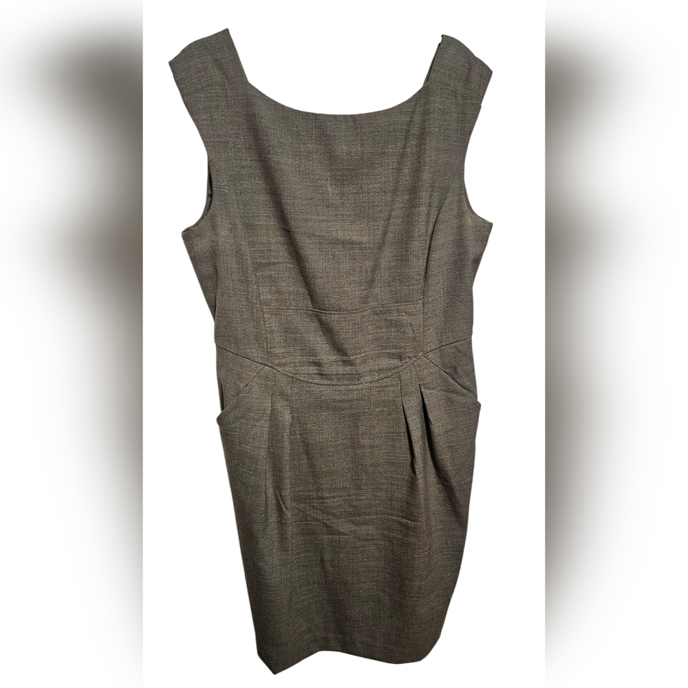 Magaschoni Sheath Gray Dress - Size Aprox XL / 14